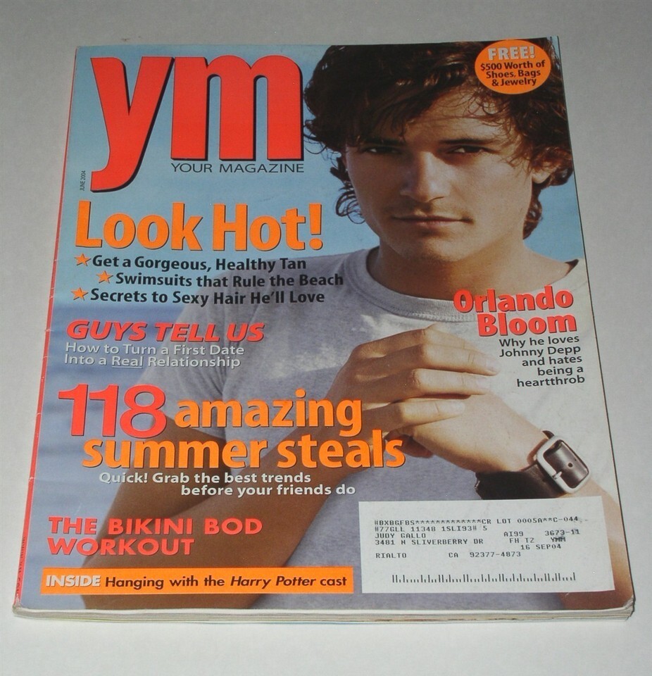 Orlando Bloom Your Magazine Vintage 2004 Orlando Bloom Obsessed - $34.99
