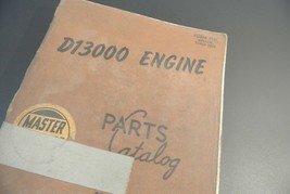 Caterpillar D13000 Engine May 1956 9J1 Form 9101 Parts Manual Catalog Book - £18.97 GBP