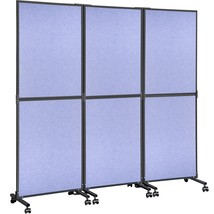 VEVOR Acoustic Room Divider 72" x 66" Office Partition Panel 3 Pack Office Divid - €278,85 EUR