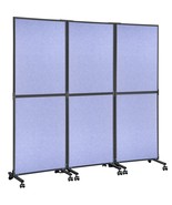VEVOR Acoustic Room Divider 72&quot; x 66&quot; Office Partition Panel 3 Pack Offi... - €278,85 EUR