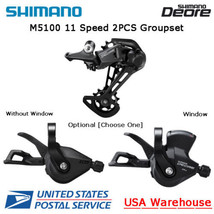 Shimano Deore M5100 11s SL-M5100-R Shifter + RD-M5100 Rear Derailleur Groupset - $59.88