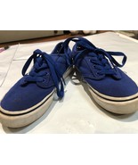 Boy Shoes - Vans Size Uk 1.0 Colour Blue - £14.17 GBP