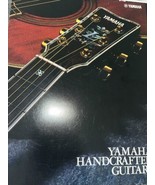 1980s Yamaha Handcrafted  Acoustic Guitars catalog, pamphlet, brochure 16pp - £22.16 GBP