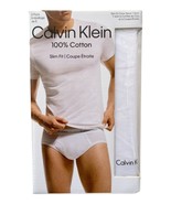 Calvin Klein CK Mens XL Slim Fit White Crew Neck Undershirts T-Shirt - 5... - $33.25