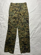 USMC US Marine Woodland Digital Camo Trouser Pants Size Small Short Regular - $568.63 MXN
