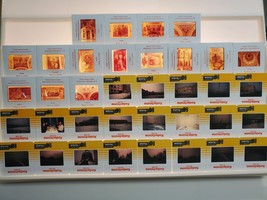 VTG Lot of 36 Color Slides 1985 USSR Russia Leningrad Moscow St. Isaacs Church - £14.70 GBP