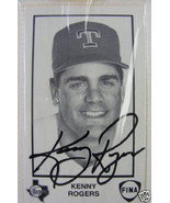Kenny Rogers Autographed Fina Card 17-c - $29.93