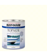 Rust-Oleum 207001 Marine Coatings Topside Paint, Gloss, Oyster White, 1 ... - $42.07 CAD