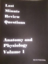Last Minute Review Questions Volume 1 - $28.99