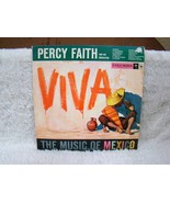 Viva: The Music of Mexico Percy Faith &amp; His Orchestra Vinyl Album, Colum... - £7.05 GBP