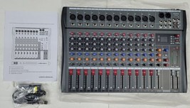 Weymic CK-120 Professional Mixer (12-Channel) for Recording DJ Stage Kar... - £117.67 GBP