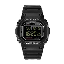 SANDA 329 Digital Watch Men Waterproof Diving LED Men&#39;s Watch Sport Mens Watches - £29.04 GBP