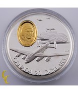 1990 Canada Argent Sterling &quot; The Lancaster &quot; Dollars Commémoratif W / C... - $138.11