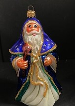Radko Magic Starlight Santa Christmas ornament Member exclusive collector - $99.77