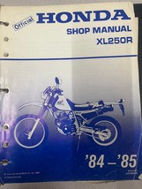 1984 1985 HONDA XL250R Service Repair Shop Manual OEM 61KL401 - $77.66