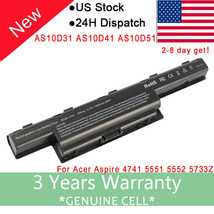 Battery For Acer Aspire 4251 5251 5551 5551G 4741G 4741G 7551G 7741G As1... - $30.39