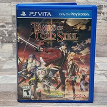 PS Vita The Legend of Heroes Trails of Cold Steel II CASE ONLY PlayStation - £11.78 GBP