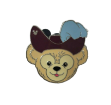 Disney Hidden Mickey Mouse Duffy Bear Collectable Metal Pin 4 Of 5 Wearing Hat - $27.55