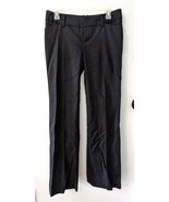 Mossimo black pinstripe dress pants womens size 2 professional office HA... - £7.12 GBP