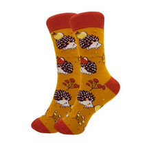 Fall Hedgehog Socks (Adult Medium) - £7.91 GBP