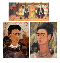 Bundle- 3 Assorted Frida Kahlo Posters - £69.69 GBP