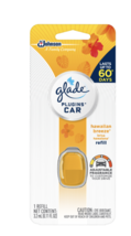 Glade PlugIns Car Scent Refill, Hawaiian Breeze Scent, .11 Fl. Oz., Pack of 1 - £4.75 GBP