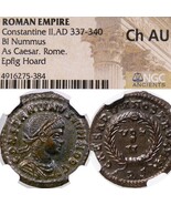 Constantine II Epfig Hoard. NGC Choice AU. VERY RARE Unlisted in RIC! Ro... - $5,796.70 MXN
