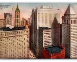 Financial District Buildings New York City NY NYC DB Postcard V21 - £2.29 GBP