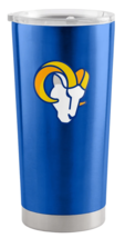 Los Angeles Rams Travel Tumbler 20oz Stainless Steel - $1,332.55 MXN