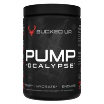 BUCKED UP PUMP-OCALYPSE BLOOD RAZ 13.8 OZ 30 SERVINGS 04/2026 - $29.69