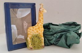 Vintage Krebs Glass Giraffe Christmas Ornament with Original Box - £14.76 GBP