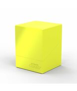 3 Ultimate Guard Solid Neon Yellow Boulder 100+ Deck Boxes - $61.73
