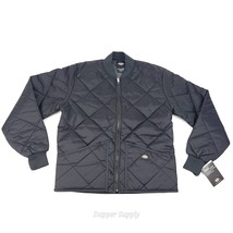 Dickies Diamond Quilted Bomber Jacket Mens Medium Winter Puffer Work Coa... - $55.43