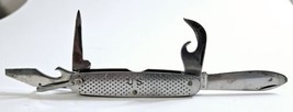 1960 Camillus US Knife Vietnam Era Military Issue Folding Pocket Knife 4 Tools - $39.27
