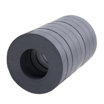 Ferrite Ring Magnets with Holes Od40 X ID22 X 8Mm round Disc Donut Magnets Circl - £20.51 GBP