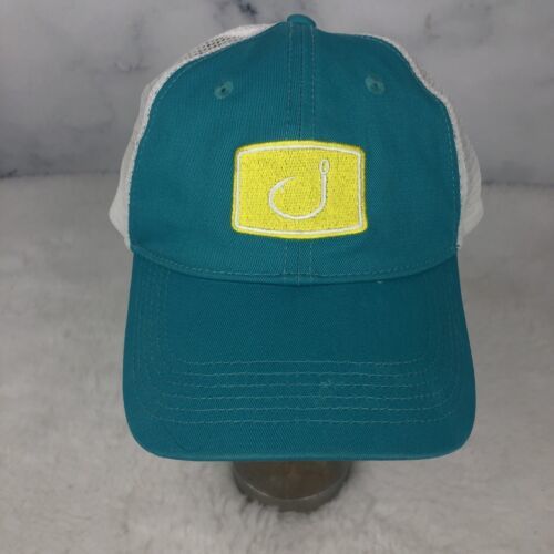 Avid Fishing Snapback Mesh Trucker Hat - Teal Green Cap - $11.95