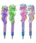 Shawshank Ledz 702797 Metallic Seahorse Pen Display (Pack Of 16) - $1,546.96 MXN