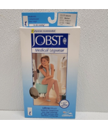 Jobst Legwear Knee High Compression Ultra Sheer Med. Natural Color 15-20... - $23.80