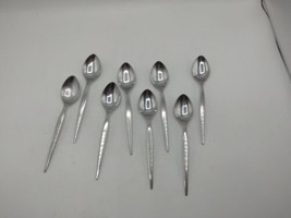 8 Pc Set Mid Century Danish Modern Epic Custom Stainless  Flatware PRINC... - $24.73