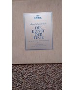 JOHANN SEBASTIAN BACH DIE KUNST DER FUGE 33 RECORD HELMUT WALCHA - £9.96 GBP