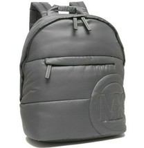 NWB Michael Kors Rae Medium Quilted Nylon Gray Backpack 35F1U5RB2C Dust Bag FS - £84.54 GBP