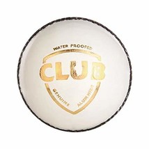 SG Club Leather Ball, Four Pitch (White) cricket ball - $38.00