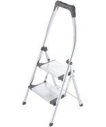Hailo LivingStep Comfort Plus Aluminum 2-Step Folding Stepladder Two Ext... - €170,67 EUR
