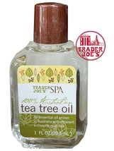 Great Price! Trader Joe&#39;s SPA 100% Australian Tea Tree Oil -1 oz- All Na... - $11.90
