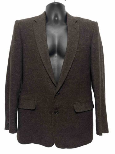 Primary image for Vintage Harbarry Of England Men’s Dark Brown Tweed Jacket Chest 42  vtd