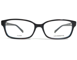 Liz Claiborne Eyeglasses Frames L633 0IPR Blue Tortoise Rectangular 52-15-130 - £29.26 GBP