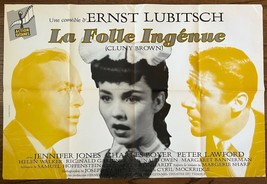 *Ernst Lubitsch&#39;s CLUNY BROWN (&#39;47) Charles Boyer, Jennifer Jones, Peter Lawford - £117.54 GBP