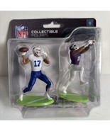 Josh Allen/Justin Jefferson NFL Excite Collectible Figures Bills-Vikings - $19.75