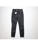 New Fabletics Womens Size XL Vegan Leather Pull On Legging Pants Black - $1,389.14 MXN