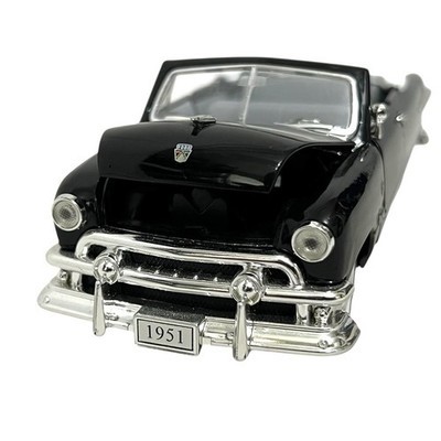 1951 Ford Custom Convertible Coupe 1:32 Scale Diecast Car by Akro Black Item image 11